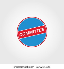 COMMITTEE SIGN LABEL