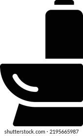 Commode Vector illustration on a transparent background.Premium quality symbols.Glyphs vector icon for concept and graphic design.
