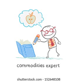 commodities expert writes in the book and thinking about the apple