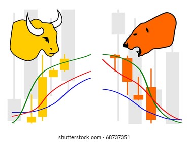 Commodity, Forex trading vector