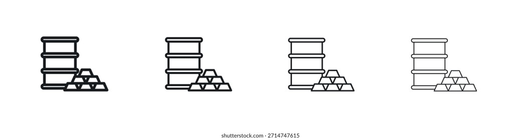 Icono de mercancía Eps10. iconos Diseño gráfico