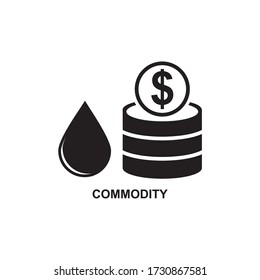 COMMODITY ICON , SOYBEAN ICON VECTOR