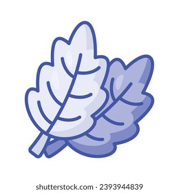 Common burdock vector design isolated on white background