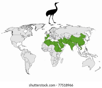 World Map Animals Black White Images Stock Photos Vectors