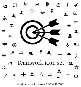 Common Goal Icon. Teamwork Icons Universal Set For Web And Mobile