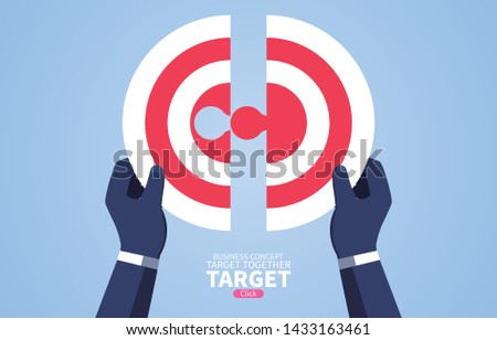 Common goal, put the target together