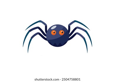 Common House Spider swims icon vector illustration 