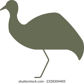 Common Rhea nandu bird animal wild Flat