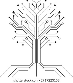 Es ist ein gängiges Symbol, das in den Bereichen Technologiedesign, Computertechnik und Hardware-Systemkonzepte verwendet wird. 