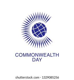 Commonwealth Day. Commonwealth of Nations flag. Flat vector stock illustration.