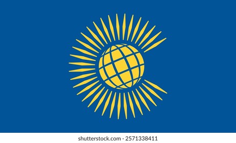 Commonwealth of Nations Flag Vector Illustration