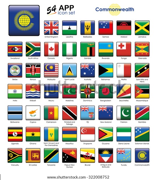 Flags Of The Commonwealth Countries