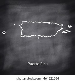 Commonwealth Puerto Rico map