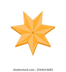 Commonwealth Star Australian Symbol Vector Illustration