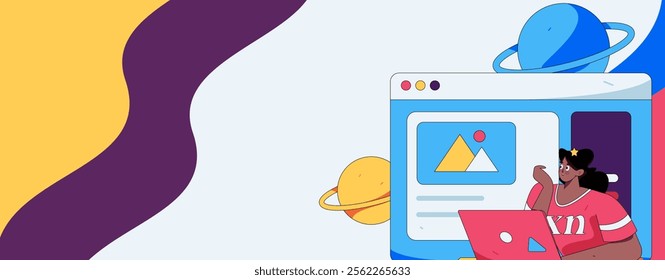 Communicate with consultants flat vector character concept operation hand drawn illustration
