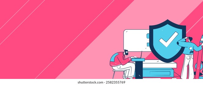 Communicate with consultants flat vector character concept operation hand drawn illustration