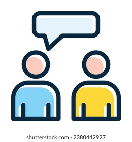 Communicate Vector Thick Line Filled Dark Colors Icons For Personal And Commercial Use.
