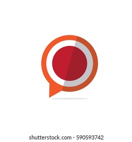 Communication Abstract Design Logo
