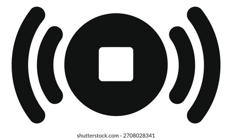 Icono de Vector de símbolo de ayuda de comunicación que representa asistencia, Asistencia y servicios de interacción sobre fondo blanco
