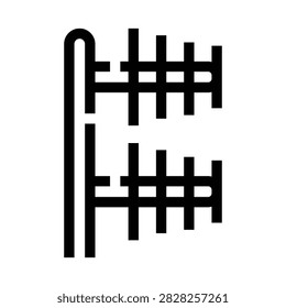 Communication antenna standing vertically, receiving broadcast signals and transmitting data, illustrating wireless technology and digital connection in a modern networked world