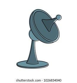 Communication antenna symbol