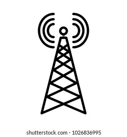 Communication antenna symbol
