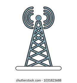Communication antenna symbol