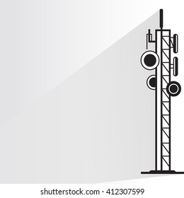 Communication Antenna Tower