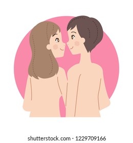 Communication between men and women.