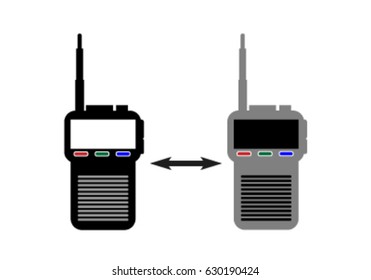 Communication between the radio communication.