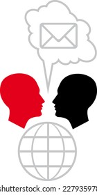 communication between two characters