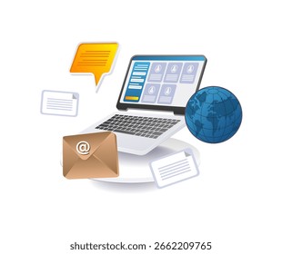 Communication between worlds with computer technology