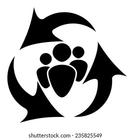 Communication Black Icon