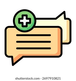 Elemento de icono de Tablero de comunicación para diseño