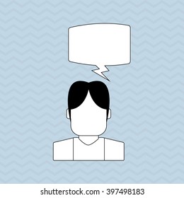Communication with bubble design