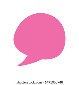 Communication bubble design, Message discussion conversation talk and technology Vector illustration