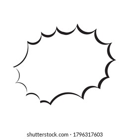 Diseño de burbujas de comunicación, conversación de discusión de mensajes y tema de charla Ilustración vectorial