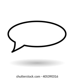 Communication bubble design , vector illustration
