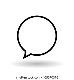 Communication bubble design , vector illustration