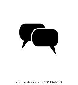 communication bubbles icon. Element of finance for mobile concept and web apps. Illustration icon for website design and development, app development. Premium icon on white background