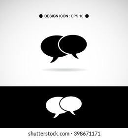 Communication bubbles Vector EPS10, Great for any use.