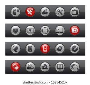 Kommunikation // Button-Balken-Serie