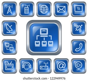 Communication button set
