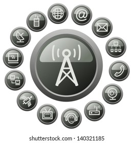 Communication button set