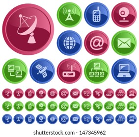 Communication button set