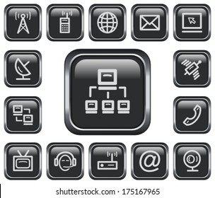 Communication button set