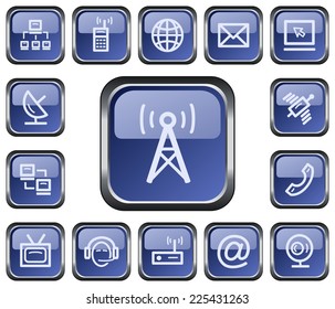 Communication button set