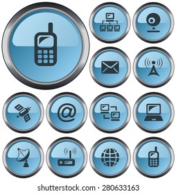 Communication button set