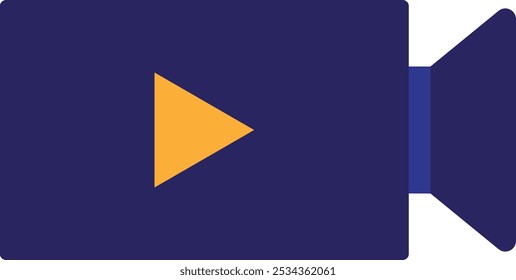 Communication Call Conference Icon Vector Flat Illustration