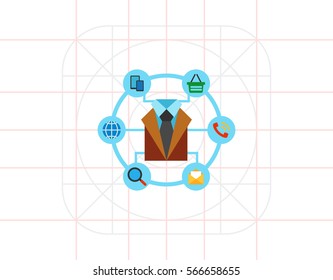 Communication Channels Icon